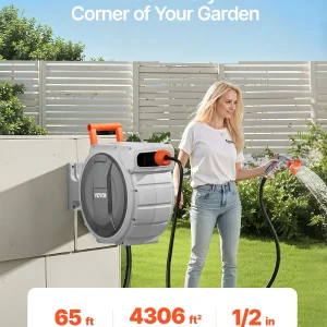 GardenFlow Retractable Hose Reel