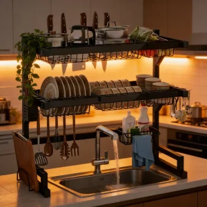 Kitchen Haven Over-the-Sink Dish Rack