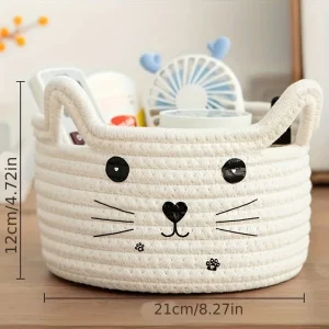 Cozy Critter Storage Basket